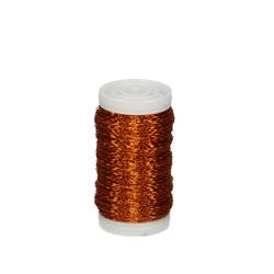Bouillon Effektdraht orange 0.3mm 100g