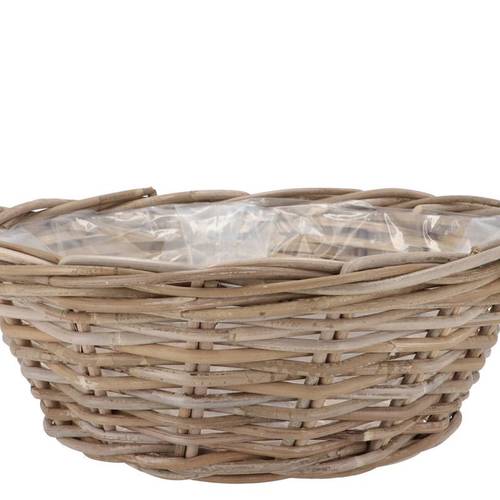 Korb Rattan Kuboo D40cm H13cm