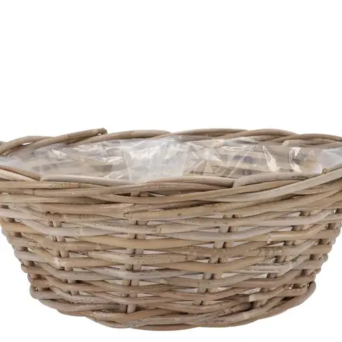 Korb Rattan Kuboo D40cm H13cm