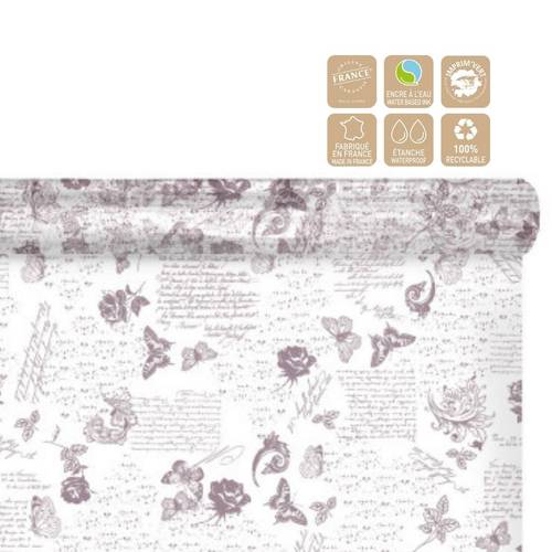 Folie Rolle 80cm Romance lila 100m
