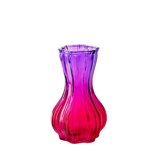 Glas Vase Melchior rosa D09cm H15cm  