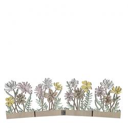 Holz Standard Blumen 40x13cm