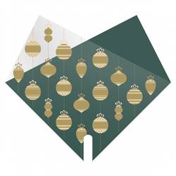 Tüte Double Bright grün 30x30cm x50