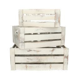 Holz Kiste Sandia 36.5x26.5x15cm 3set