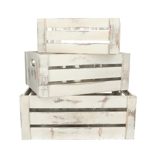 Holz Kiste Sandia 36.5x26.5x15cm 3set