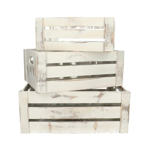 Holz Kiste Sandia 36.5x26.5x15cm 3set