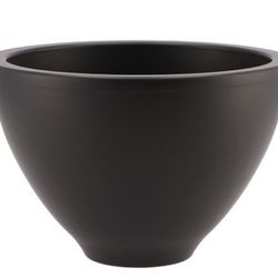 Keramik Schale Vinci schwarz matt D23cm H15c