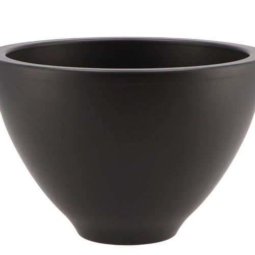Keramik Schale Vinci schwarz matt D23cm H15c