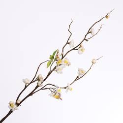 Seiden Pflaumenblüte creme L95cm