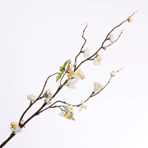 Seiden Pflaumenblüte creme L95cm