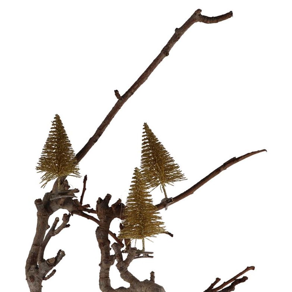 Baum/Clip gold 7x4cm x24