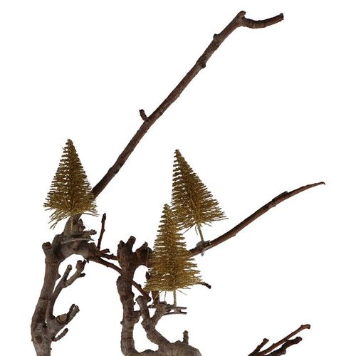 Baum/Clip gold 7x4cm x24