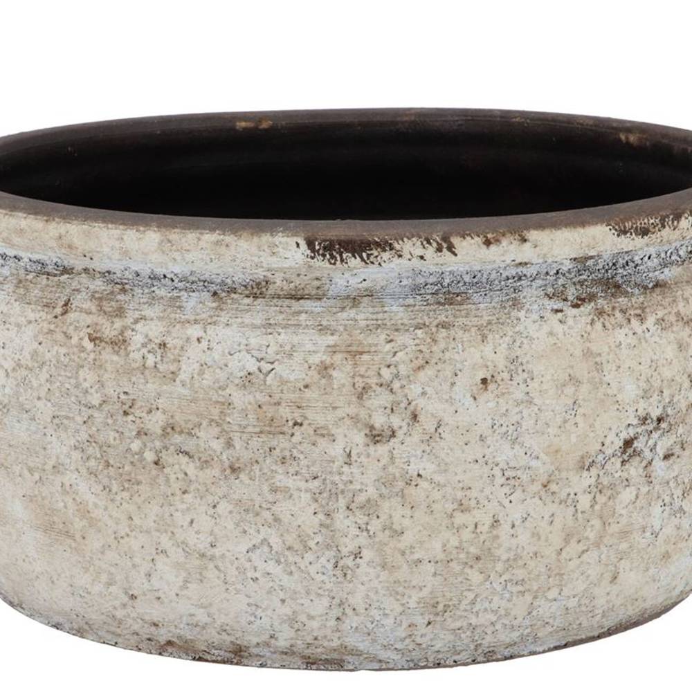 Keramik Schale Batu sand 35x15cm