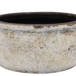 Keramik Schale Batu sand 35x15cm