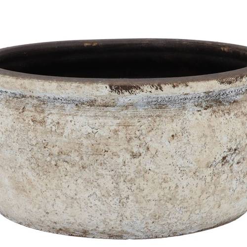 Keramik Schale Batu sand 35x15cm