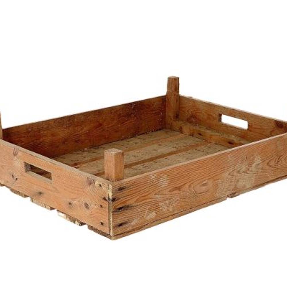 Holz Kiste Kartoffel 60x42x18cm