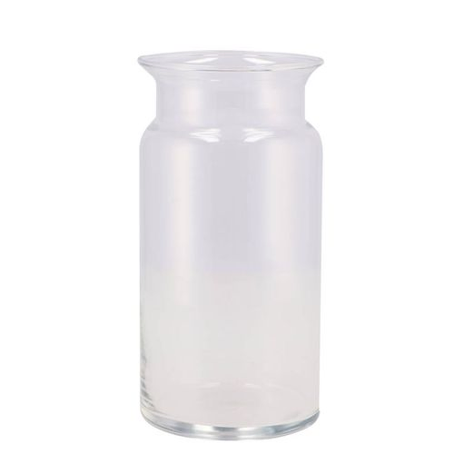Glas Vase Milchkannel Heavy D10cm H20cm