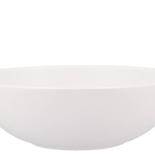 Keramik Schale Vinci weiss matt D30cm H09cm