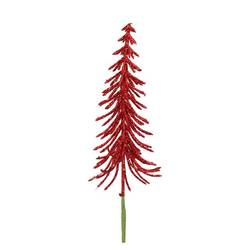 Baum auf Draht Jolly Shine rot L38cm x24