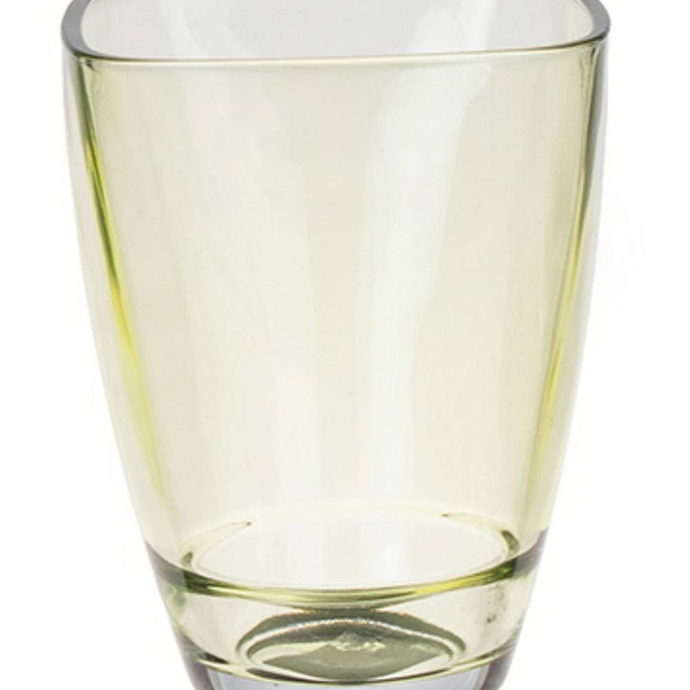 Glas Vase Bombay gelb D13.5cm H17cm