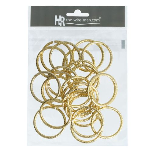 Ringe gold 30mm 50st