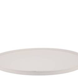 Teller Metall weiss Nordic D56cm H02cm