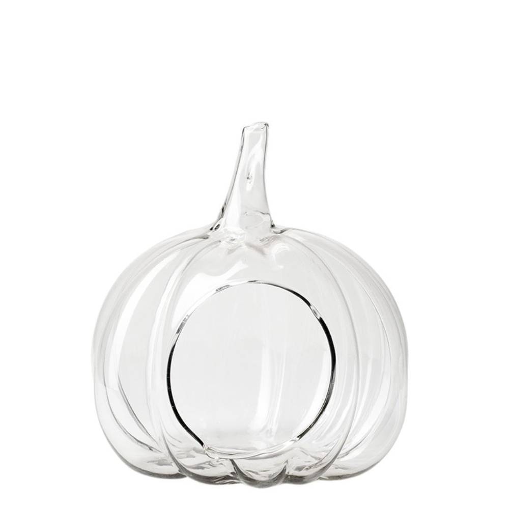 Glas Terrarium Kürbis D23cm H24cm