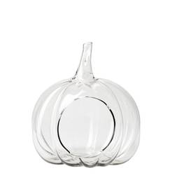 Glas Terrarium Kürbis D23cm H24cm