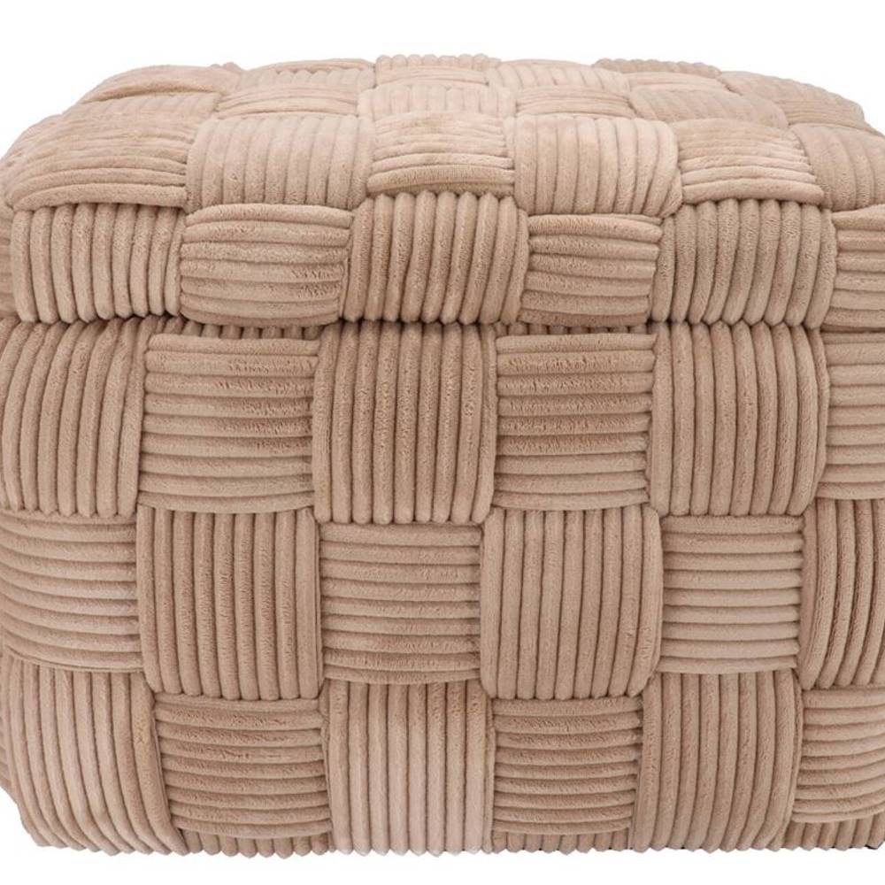 Hocker +Deckel Layers braun 60x40x42cm