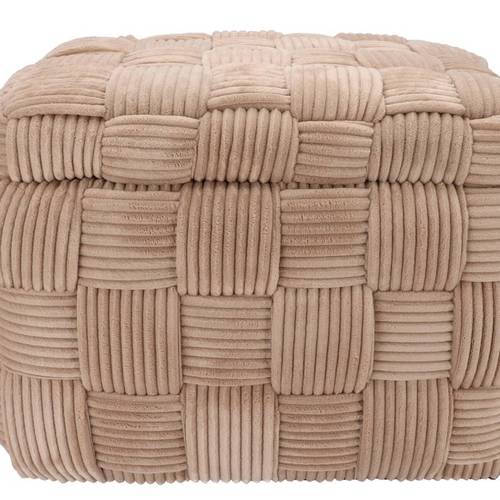 Hocker +Deckel Layers braun 60x40x42cm