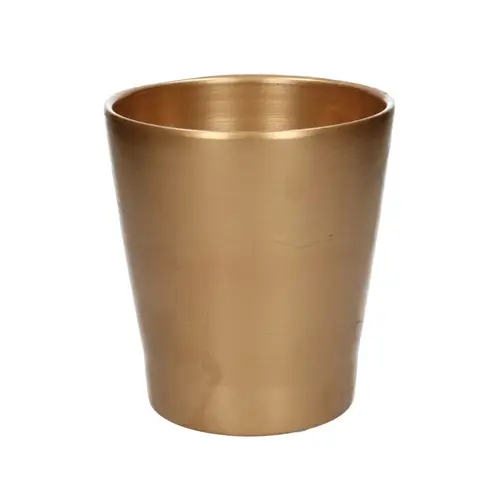 Keramik Orchidee Topf gold D13cm H14cm