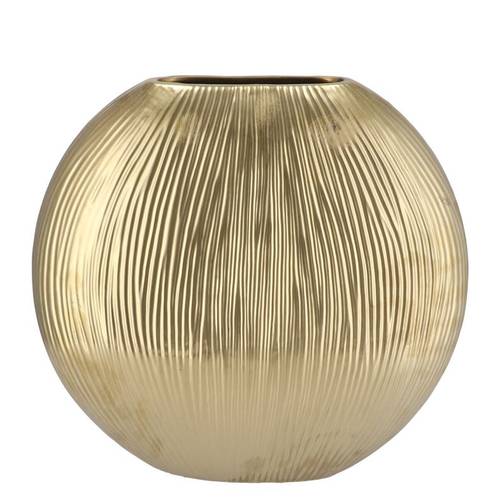 Keramik Vase Sifan gold 32x13x31cm