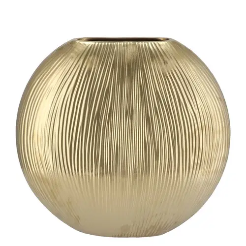 Keramik Vase Sifan gold 32x13x31cm