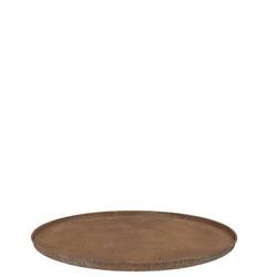Metall Teller Kaya bronze 26x02cm