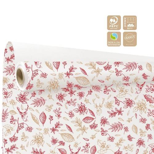 Papier Rolle 80cm 25m Variete Clayrton