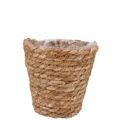 Korb Seegras Stroh braun D12cm H12cm