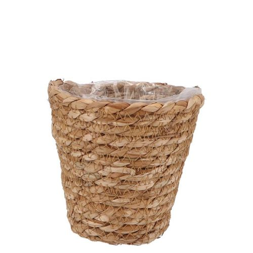 Korb Seegras Stroh braun D12cm H12cm