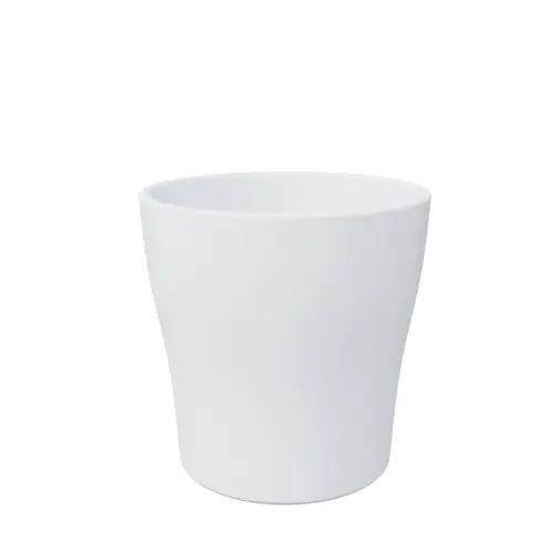 Keramik Orchidee Topf Hanna weis D13cm H13cm