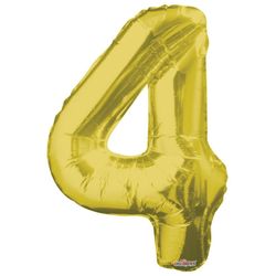 Ballon 4 gold 85cm