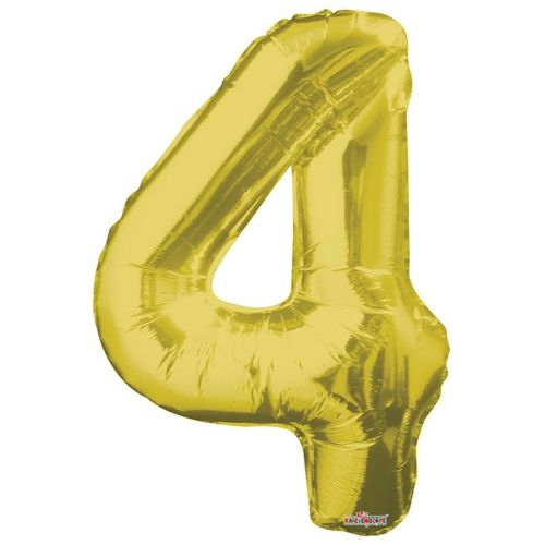 Ballon 4 gold 85cm