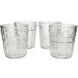 Glas Vase Vintage mix D14cm H15cm
