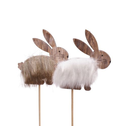Kaninchen Flausich/ Stab mix 8cm L50cm