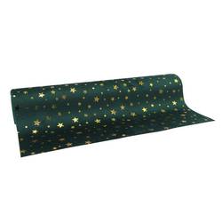 Tischlaufer Stars dunkel grün 28cm 2.5m