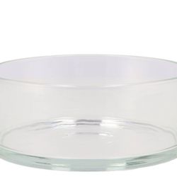 Glas Zylinder Schale D19cm H08cm