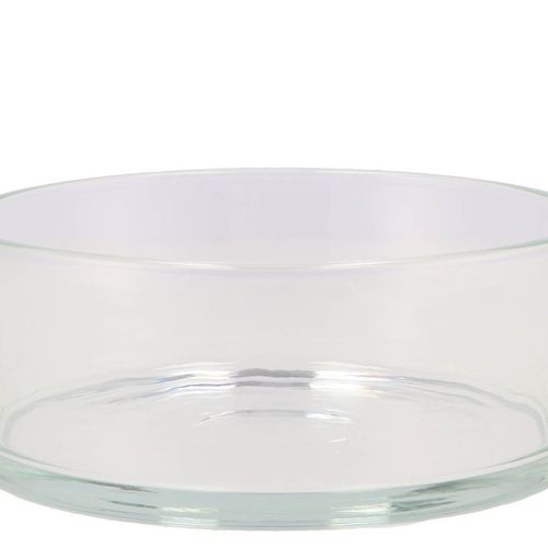 Glas Zylinder Schale D19cm H08cm