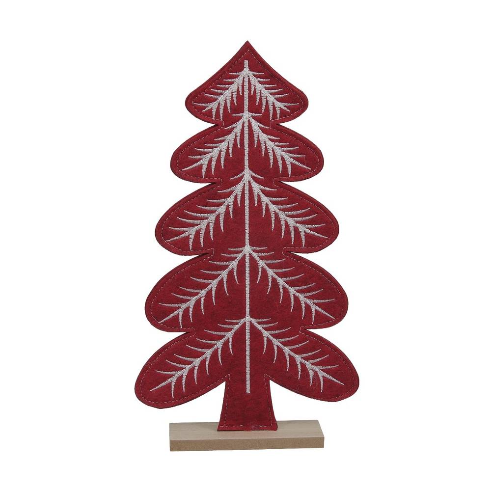 Deko Baum rot D18cm H31cm