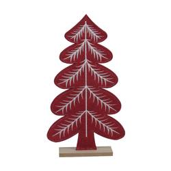 Deko Baum rot D18cm H31cm