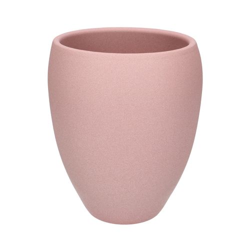 Keramik Bowl Vase hell rosa D13cm H18.5cm