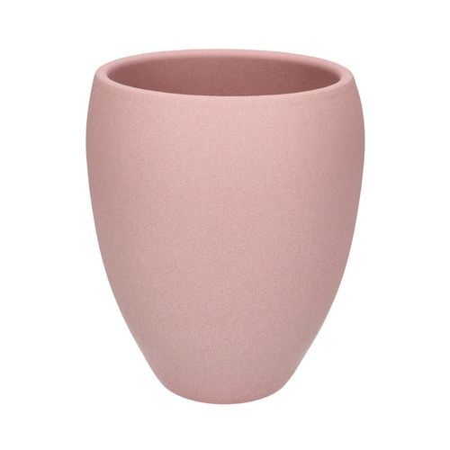 Keramik Bowl Vase hell rosa D13cm H18.5cm