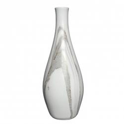 Keramik Vase Dazzle marmor D13cm H35cm 
